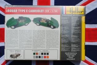 Heller 80719 Jaguar Type E Cabriolet